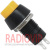 картинка Кнопка PBS-20А с фиксацией ON-OFF, 2pin, 1А 250V, жёлтая от интернет магазина Radiovip