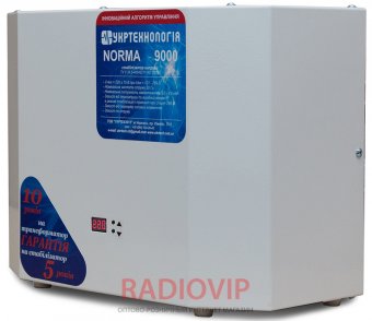 картинка Стабилизатор NORMA 9 кВА от интернет магазина Radiovip