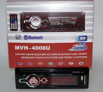 Автомагнитола MVH - 4008U ISO с Bluetooth