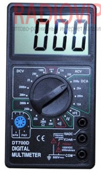 картинка Мультиметр DT700D от интернет магазина Radiovip