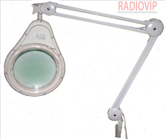 картинка Лампа лупа Magnifier Vast Lamp, 5 диоптрий, 180мм диаметр от интернет магазина Radiovip