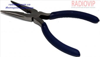 картинка Мини плоскогубцы длинный нос, 160мм, синяя ручка от интернет магазина Radiovip