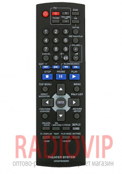 картинка Пульт Panasonic  AUX N2QAYB000094 theatre system как ориг от интернет магазина Radiovip