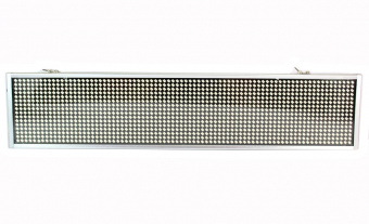 картинка Бегущая Led строка в авто P5 White 10*40 с белыми диодами / Светодиодная вывеска для автомобиля от интернет магазина Radiovip
