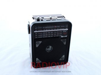 картинка Радиоприемник Golon RX 9100 портативная колонка USB /SD / MP3/ FM / LED фонарик от интернет магазина Radiovip