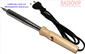 картинка Паяльник  100W  с деревяной ручкой от интернет магазина Radiovip