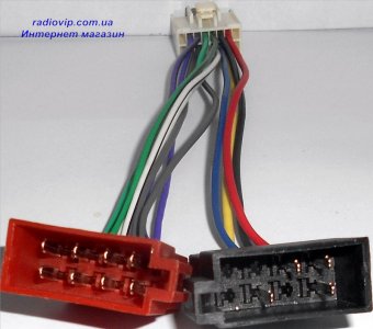 картинка Разъем автомагнитолы Panasonic CQ-RD 210-ISO от интернет магазина Radiovip