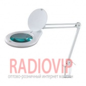 картинка Лампа лупа Magnifier Vast Lamp, 5 диоптрий, 180мм диаметр от интернет магазина Radiovip