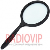 картинка Лупа ручная, 2.5X увеличение, диаметр - 100 мм, Magnifier 86044 от интернет магазина Radiovip