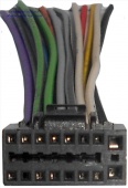 картинка Разъём автомагнитолы ISO-Kenwood 16 контактов,с кабелем от интернет магазина Radiovip