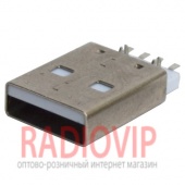 картинка Штекер USB тип A, монтажный от интернет магазина Radiovip