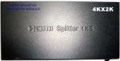 картинка Сплитер HDMI (1гн. HDMI- 8гн. HDMI) Full Version 1.4 HD-SP108N от интернет магазина Radiovip