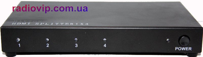 картинка Сплитер HDMI (1гн. HDMI- 4гн. HDMI) от интернет магазина Radiovip