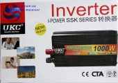 картинка Инвертор 12-220 UKC SSK-1000 1000W от интернет магазина Radiovip