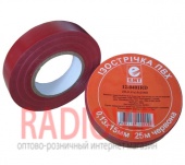 картинка Изолента электротех. 0,13мм.х15мм. 25м красная от интернет магазина Radiovip