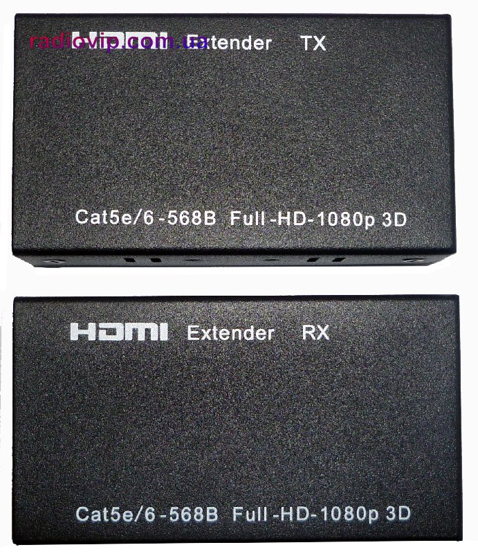 картинка Устройство передачи HDMI по 1 кабелю витая пара 60 м HD-EXS Support 3D от интернет магазина Radiovip