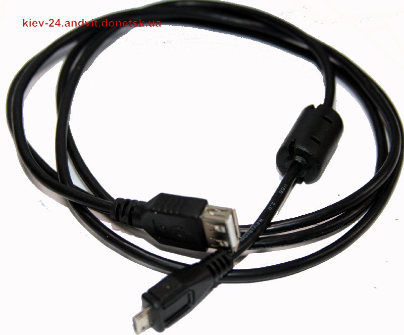 картинка Шнур гн.USB А -шт.miсro USB 5pin (mobile) v2.0, диам.-4,5 от интернет магазина Radiovip