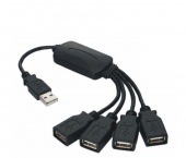 картинка Хаб USB 2.0 4 порта (гидра) от интернет магазина Radiovip