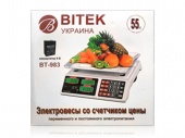 картинка Весы электронные торговые BITEK 55кг BT-983 от интернет магазина Radiovip