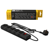 картинка Сетевой фильтр LogicPower LP-X5 PREMIUM, 2 m Black (3520Вт) от интернет магазина Radiovip
