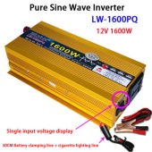 картинка Инвертор LW-1600PQ Sinus чистый синусоидальный инвертор 1600 Вт DC12V от интернет магазина Radiovip