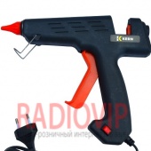 картинка Клеевой пистолет с кнопкой HD-01, под клей 11мм, 180W, черный от интернет магазина Radiovip