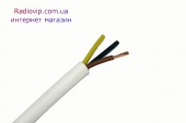 картинка Кабель силовой ПВС, медный, 3х1,5мм.кв. (гибкий), белый, 100м от интернет магазина Radiovip