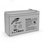 картинка Аккумуляторная батарея AGM RITAR RT1270A, Gray Case, 12V 7.0Ah от интернет магазина Radiovip