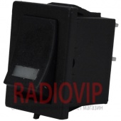 картинка Переключатель с подсветкой MIRS-101-3+LED ON-OFF, 4pin, 3A, 220V, красный от интернет магазина Radiovip