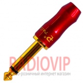 картинка Штекер 6,3мм моно , PEAVEY, корпус металл., красный от интернет магазина Radiovip