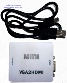 картинка Конвертор VGA в HDMI (VGA-HDmn) от интернет магазина Radiovip