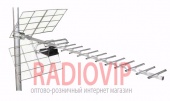 картинка Антенна телевизионная наружная ДМВ Т2 DVB 1,2 м от интернет магазина Radiovip