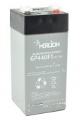 картинка Аккумуляторная батарея MERLION AGM GP44M1 4 V 4 Ah от интернет магазина Radiovip