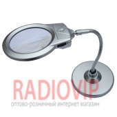 картинка Лупа с LED подсветкой MG4B-6 2,25х диам. 107 мм от интернет магазина Radiovip