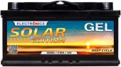 картинка Аккумулятор гелевый ELECTRONIX SOLAR EDITION 120 Аh от интернет магазина Radiovip
