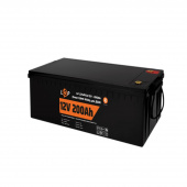 картинка Аккумулятор LP LiFePO4 12V (12,8V) - 200 Ah (2560Wh) (Smart BMS 100А) с BT пластик для ИБП от интернет магазина Radiovip