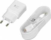 картинка Сетевое зарядное устройство Samsung Fast Charging (2A/5В) белая от интернет магазина Radiovip