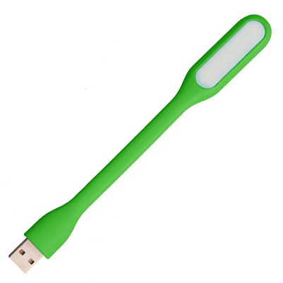 картинка USB лампа для ноутбука LED зеленая от интернет магазина Radiovip
