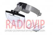 картинка Лупа бинокулярная MG81003 налобная с Led подсвет., 2Х 3,5Х 4,5Х 5,5Х от интернет магазина Radiovip