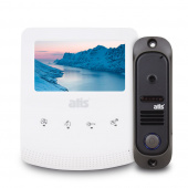 картинка Комплект Видеодомофон+панель ATIS AD-430W Kit box от интернет магазина Radiovip