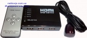 картинка Соединитель HDMI (5гн. - 1гн). HD-SW501S 5x1 HD с пультом от интернет магазина Radiovip