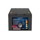 картинка Аккумулятор LP LiFePO4 24V (25,6V) - 52 Ah (1331Wh) (BMS 60A/30A) пластик от интернет магазина Radiovip