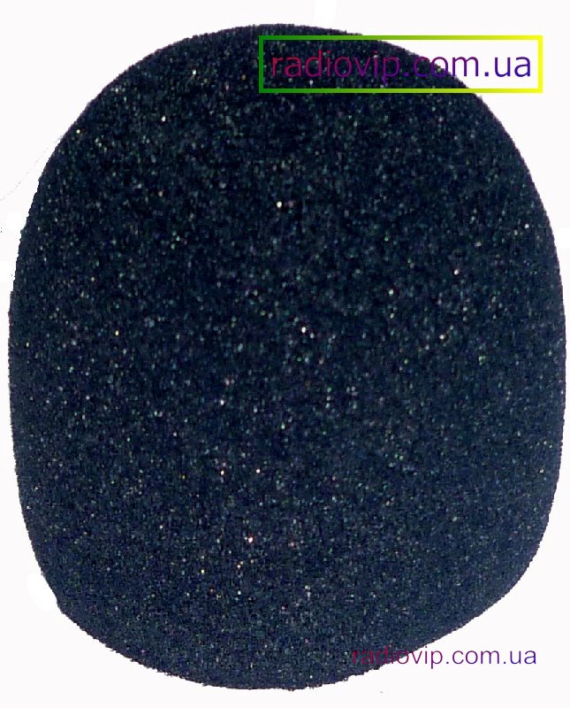 картинка Паралоновая насадка на микрофон,черная F-1D(page95), арт. F-1D(page95) от интернет магазина Radiovip