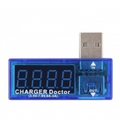 картинка USB Вольтметр DC 3-7,5V +Амперметр 0-2,5 A от интернет магазина Radiovip