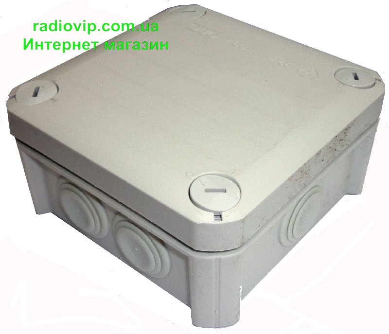 картинка Коробка распределительная IP55, 80х80х45 мм от интернет магазина Radiovip
