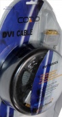 картинка Шнур DVI(24+1) шт.-шт., Hi-Fi, метал. с фильт.в блистере gold 5м. от интернет магазина Radiovip