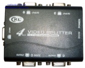 картинка Разветвитель VGA 1=>4 VGA-SP 104P 250MHz X2 от интернет магазина Radiovip