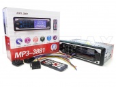 Автомагнитола MP3 3881 ISO 1DIN сенсорный дисплей