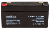 картинка Аккумуляторная батарея AGM LP 6-1.3 AH от интернет магазина Radiovip