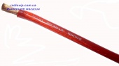 картинка Кабель питания 1ж 10кв.мм, диам-7мм, прозр.-красный, JY-3882, 100м от интернет магазина Radiovip